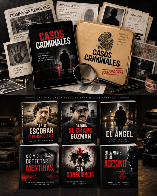 EL ARCHIVO TOTAL: 50 CASOS + 17 JUEGOS + BONOS